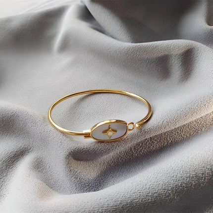 Simple White Colourful Openable Thin Bracelet Women Fashion Jewelry Accessory