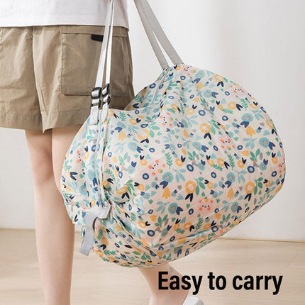 Large Foldable Eco-Friendly Shopping Bag Reusable Thickened Portable Travel Tote