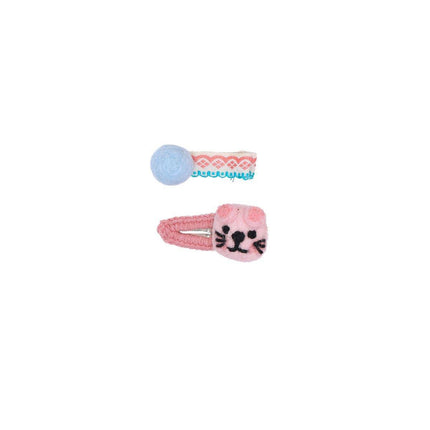Cute Cartoon Cube Animal Hairpin Fall Winter Fashion Hair Accessories for Women