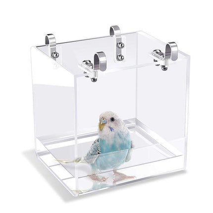Bird Bathing Box Basin for Birds Outdoor Bathing Pool Bird Shower Basin for Pets