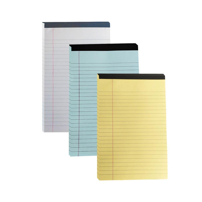 4PCS Tearable Lined Notepad Simple Design Colourful Memo Pad Notebook