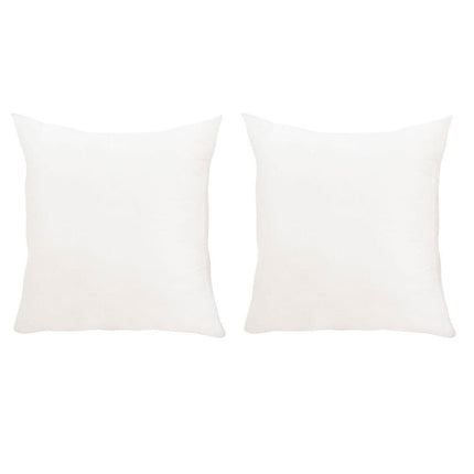 2pcs High Quality Square Pillow Inserts Soft Cushion Fillers Hotel Grade Use
