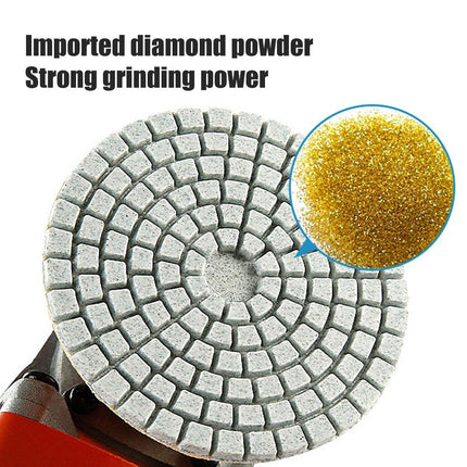 10PCS 3 Inch Diamond Polishing Pads for Trimming Grinding Marble Granite Stone