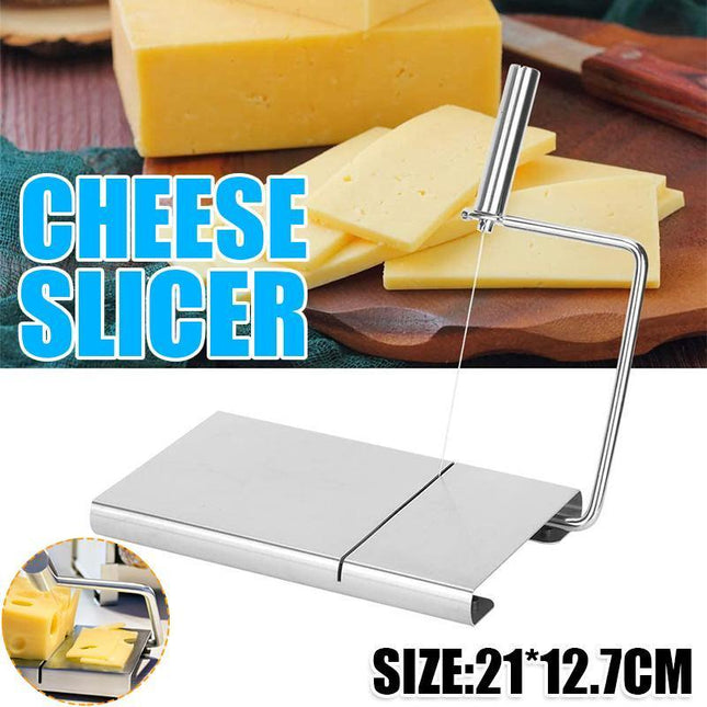 Cheese Slicer Blade Wire Cutter Cake Board Butter Slicer Tool Stainless Steel - Aimall