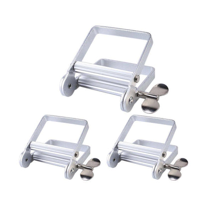 3PCS Manual Metal Toothpaste Squeezer Tool Easy Squeeze Tube Roller for Bathroom