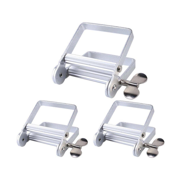 3PCS Manual Metal Toothpaste Squeezer Tool Easy Squeeze Tube Roller for Bathroom