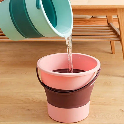 Telescopic Water Bucket for Car Washing Fishing Household Foot Soaking Thickened