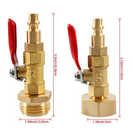 2PCS Antifreeze Winter Joint Tool Accessories Durable Threaded Parts for Repair