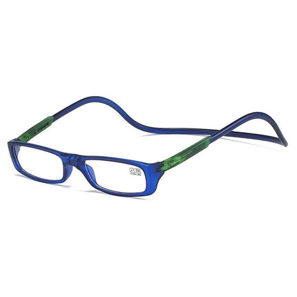 Folding Reading Glasses for Elderly Convenient Neck Hanging Portable Eyewear