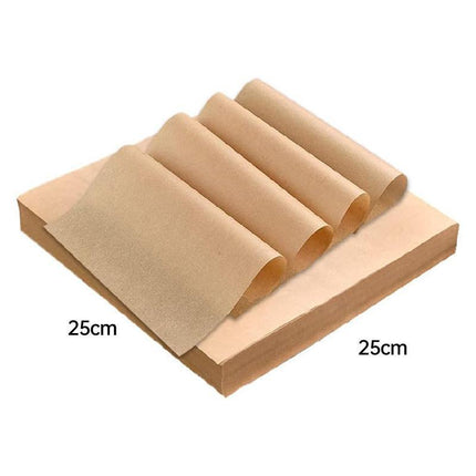 200X Wood Colour BBQ Parchment Deli Sandwich Wrap Paper Oil Paper Recycled Liner