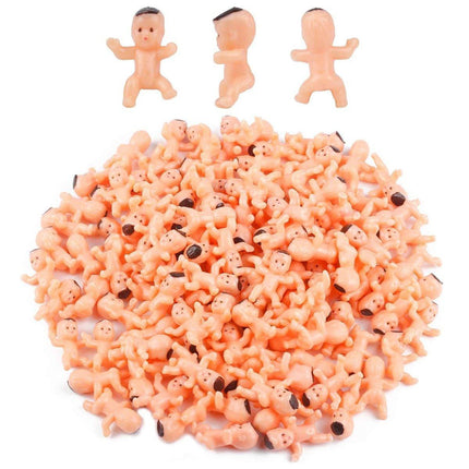 200PCS Mini Plastic Figurines for Party Games and Shower Decorations