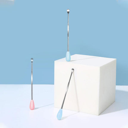 Stainless Steel Earpick Scoop Reusable Earwax Removal Tool Cleaner Kit Unisex