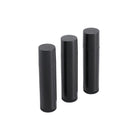 50pcs Lip Glaze Tubes Round Refillable PP Material Lip Balm Containers Red Tube