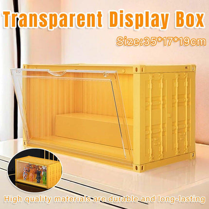 Blind Box Organizer Dustproof Transparent Display Case for Collectibles and Toys