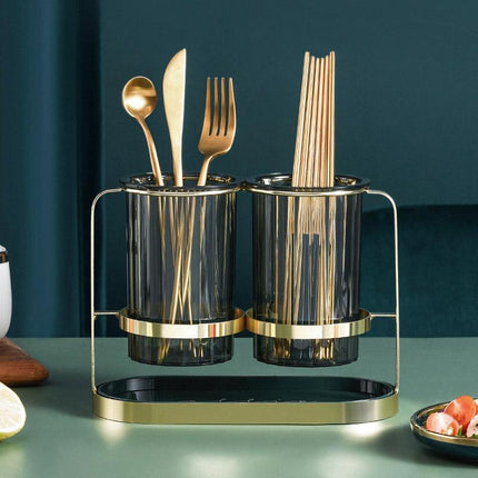 Light Luxury Chopsticks Storage Rack Household Kitchen Chopsticks Tube
