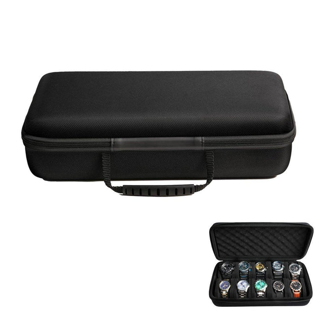 Ten Slots Watch Storage Box Shockproof Mechanical Smart Watch Organizer Case