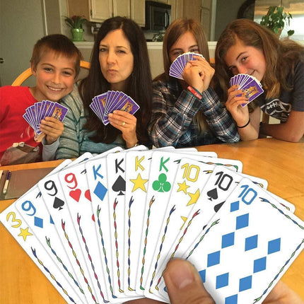 Five Crowns Card Game 5 Suites Classic Original Family Party Rummy Style Play - Aimall