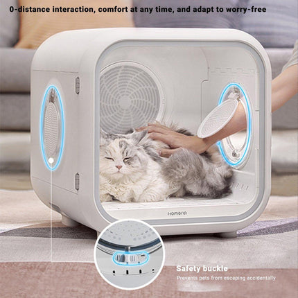 62L Smart Pet Hair Dryer Box Automatic Dryer for Cats and Small Pets Safe Use