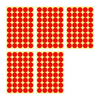 25mm 40 Dots - 5 Sheets