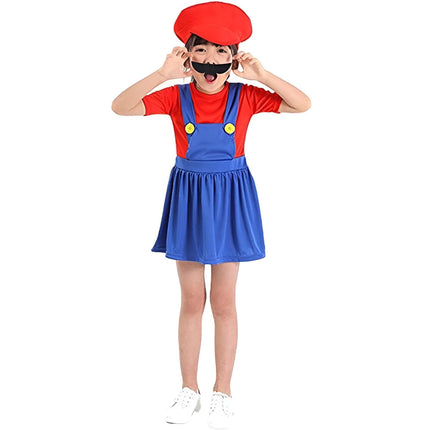Super Mary Clothes Children's Adult Costumes - Aimall