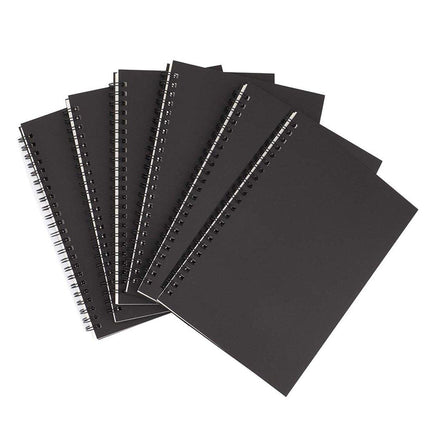 6pcs B5 Spiral Notebook Lined Notepad Stationery School Office Writing Journal