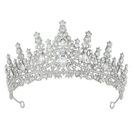 Tiara Crystal Rhinestone Crown Princess Rhinestone Crown Prom Crystal Headband