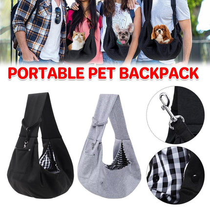 Pet Dog Sling Carrier Bag Outdoor Travel Puppy Cat Totes Shoulder Messenger Bag