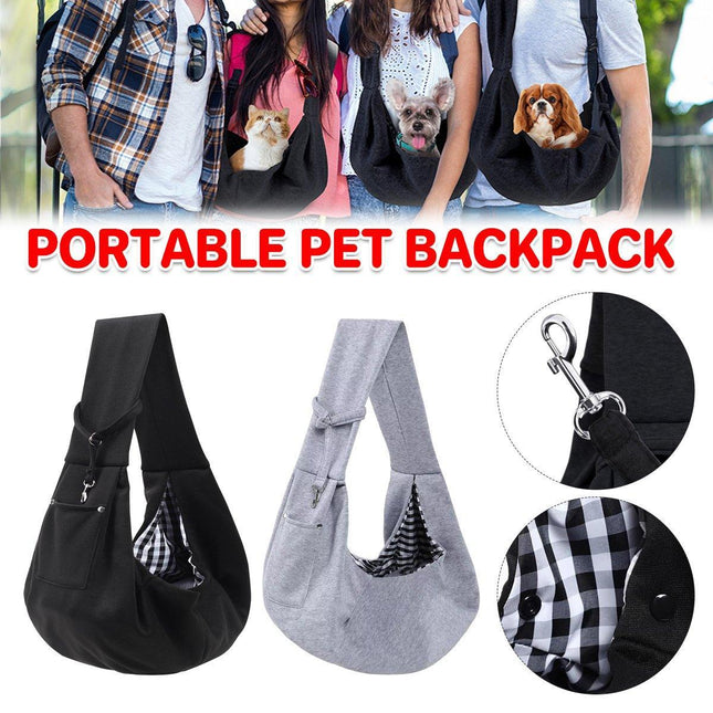 Pet Dog Sling Carrier Bag Outdoor Travel Puppy Cat Totes Shoulder Messenger Bag