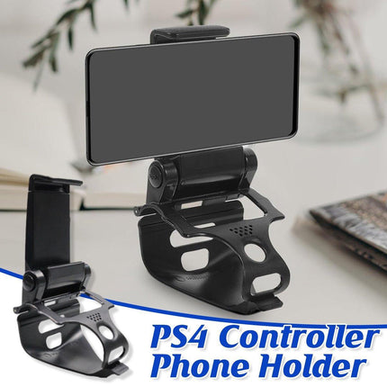 For PS4 Controller Phone Clip Stretchable Mobile Holder Bracket Gaming Mount