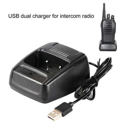 2PCS Charging Base for Radio Walkie For BF-88E
