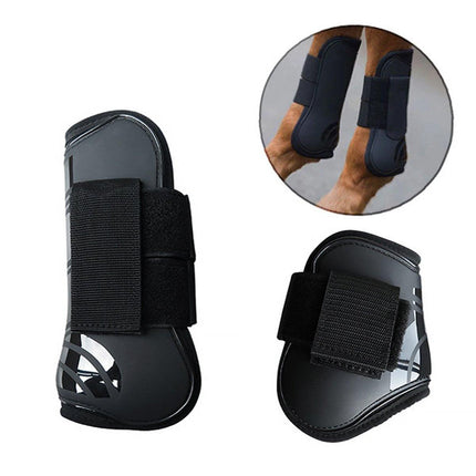4pcs Show Jumping Horse Leg Warmers Gaiters for Joint Protection Equine Gear