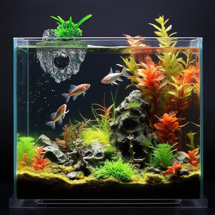Fish Tank Aquascape Hoverstone Decoration Natural Rock Landscaping for Aquarium