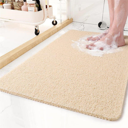 Anti Slip Bathroom Mat Non Slip Shower Floor Mat Quick Dry Soft Comfortable Rug