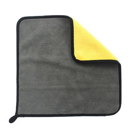 6Pcs Car Wash Cloth Microfibre Super Absorbent Polishing Cleaning Towels Drying - Aimall
