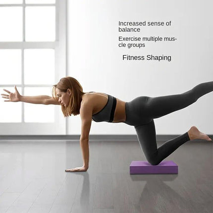Balance Mat Non Slip Yoga Fitness Mat Flat Support for Home Workout Exercises