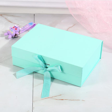 5X Medium Premium Gift Boxes with Ribbon Multi-Color Hamper Packaging Set