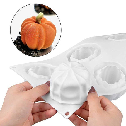 Halloween Silicone Chocolate Cake Mold Pumpkin Mold Baking DIY Handmade Soap