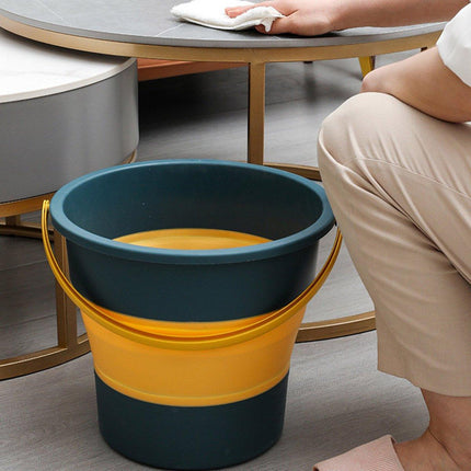 Telescopic Water Bucket for Car Washing Fishing Household Foot Soaking Thickened