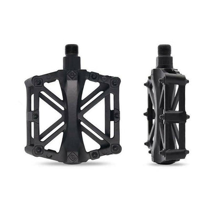 Bike Pedals Alloy Mountain Road MTB Colored Bicycle Nonslip Cycling Pedals 9/16" - Aimall