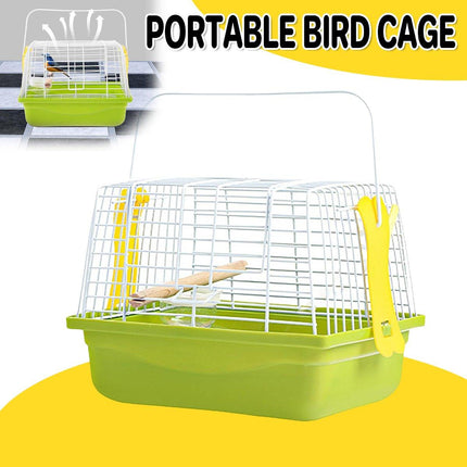 Portable Parrot Exterior Cage Small Bird Cage Outdoor Flight Cage for Pets