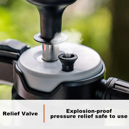 Pressure Pump Spray Bottle 2L Easy Pump Adjustable Nozzle Garden Watering Flower