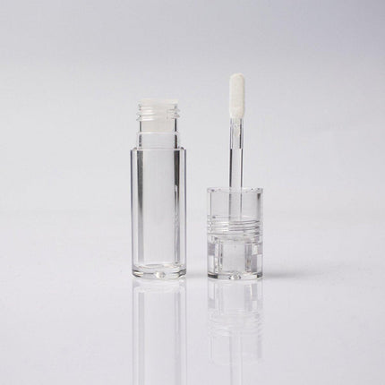 10pcs 3ml Transparent Lip Gloss Tubes Small Capacity Lip Glaze Containers