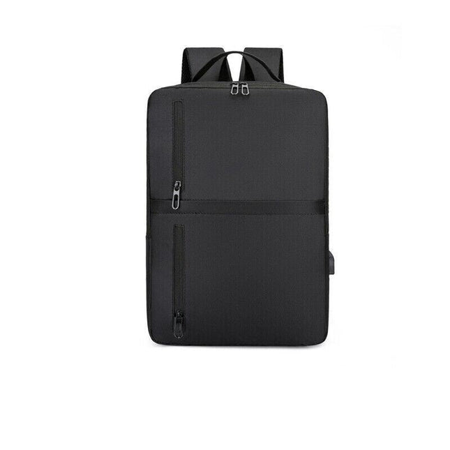 New Shoulder Bag Male Large Capacity Bag Charging Usb Business Bag School Bag Au - Aimall