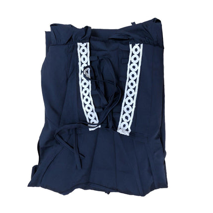 Halloween Costume Amazon Explosions European And American Square Collar Bundle Waist Medieval Renaissance Retro Dress