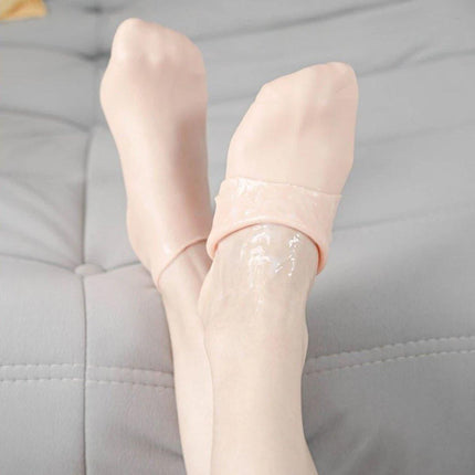 Silicone Protective Moisturizing Foot Cover Crack Resistant Softening Foot Cover