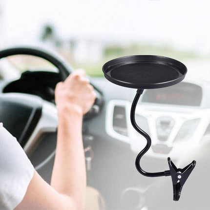Adjustable Car Plate Tray Holder Multifunctional Food Table for Vehicle Interior