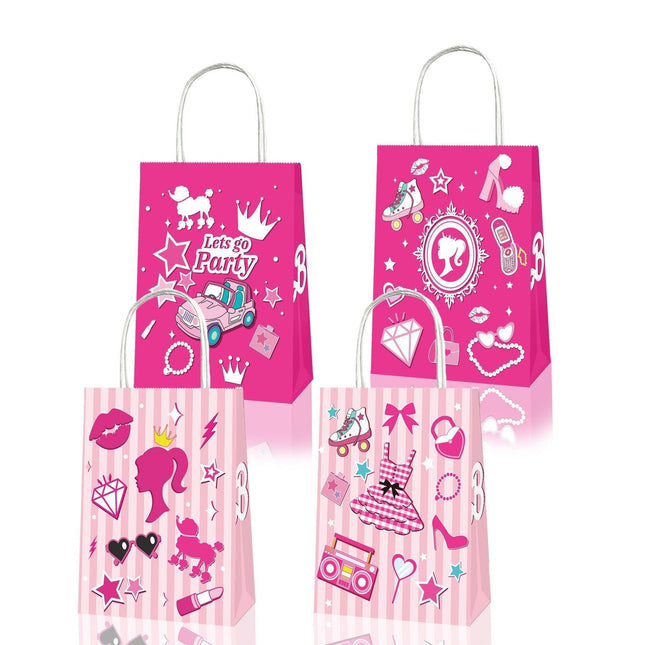 Barbie Kraft Bag With Rope