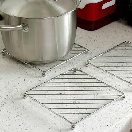 4pcs Heat Insulating Mat Tabletop Saucespan Anti Scald Cookware Protector Pad