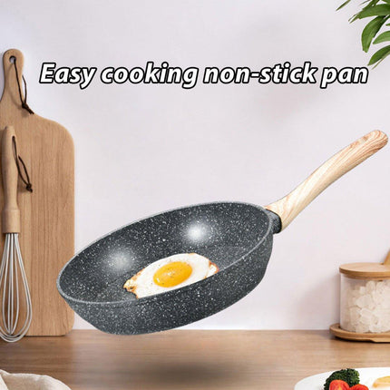 12pcs Maifan Stone Cookware Set Nonstick Steamer Fryer Stew Pot for Home Cooking