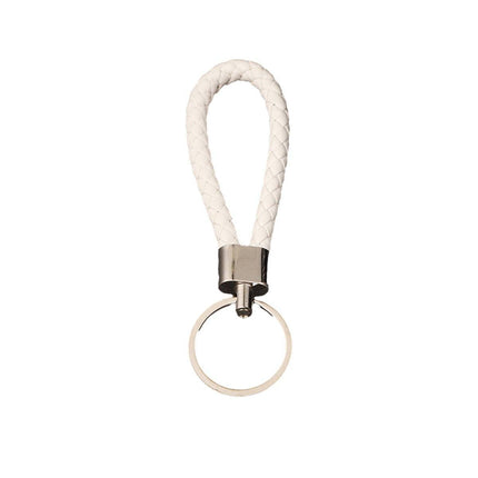 Handmade Leather Rope Keychain Car keychain Bag Pendant Accessories - Aimall